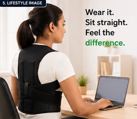 Unisex Adjustable Posture Corrector - Universal Size